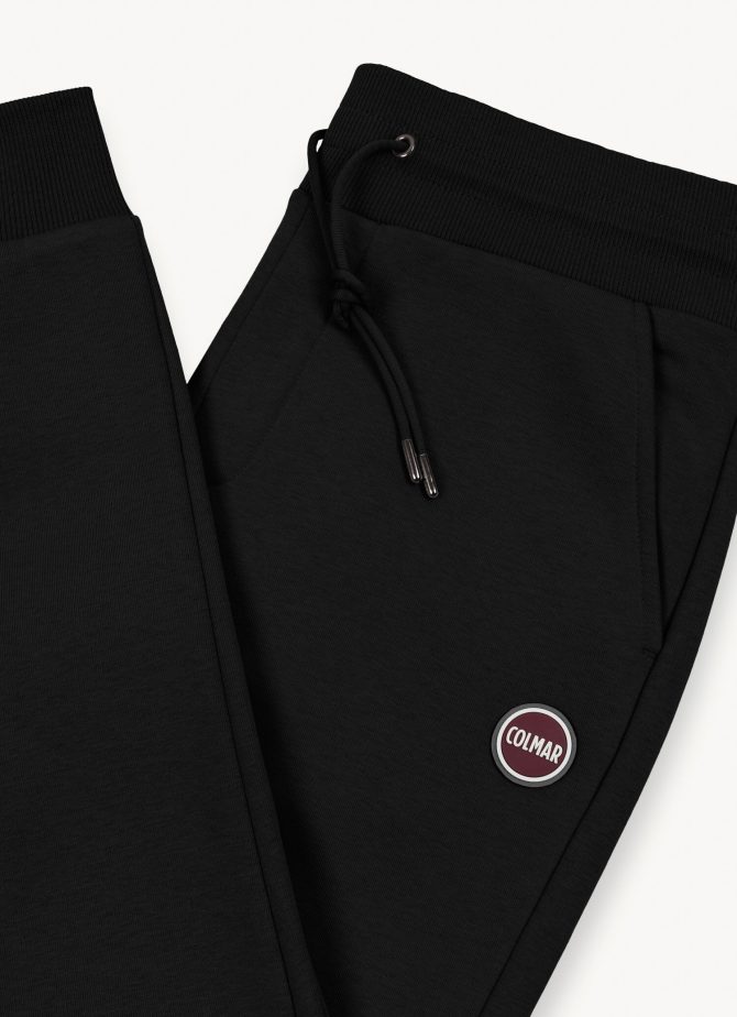 Brushed cotton blend fleece jumpsuit trousers - Image 6