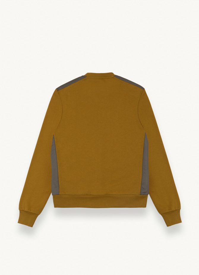 100% cotton crewneck technical brushed sweatshirt - Image 5