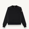 100% cotton crewneck technical brushed sweatshirt - Image 4