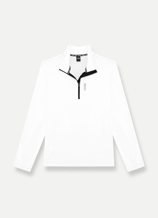 Half zip stretch fleece ski sweatshirt - Image 4
