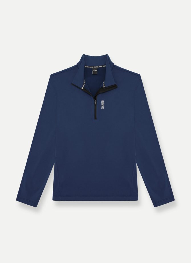Half zip stretch fleece ski sweatshirt - Image 4