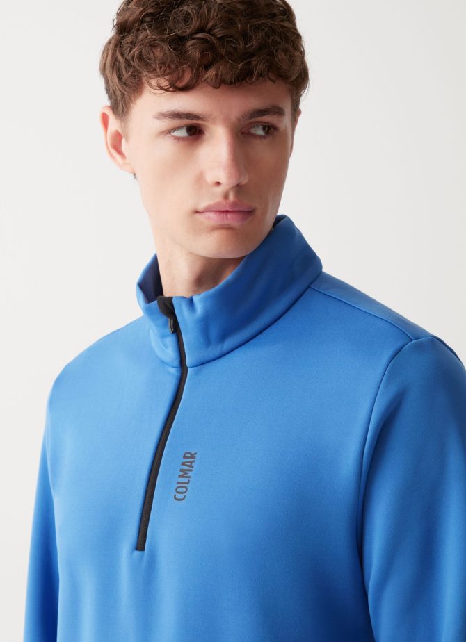 Half zip stretch fleece ski sweatshirt - Image 2