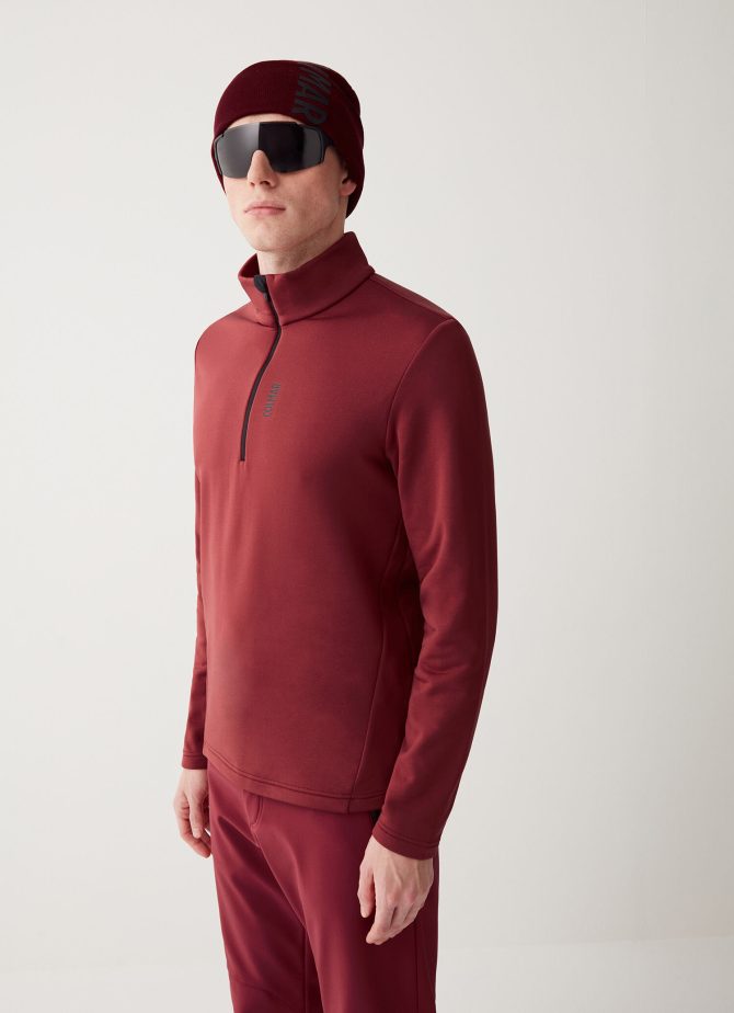 Half zip stretch fleece ski sweatshirt - Image 3