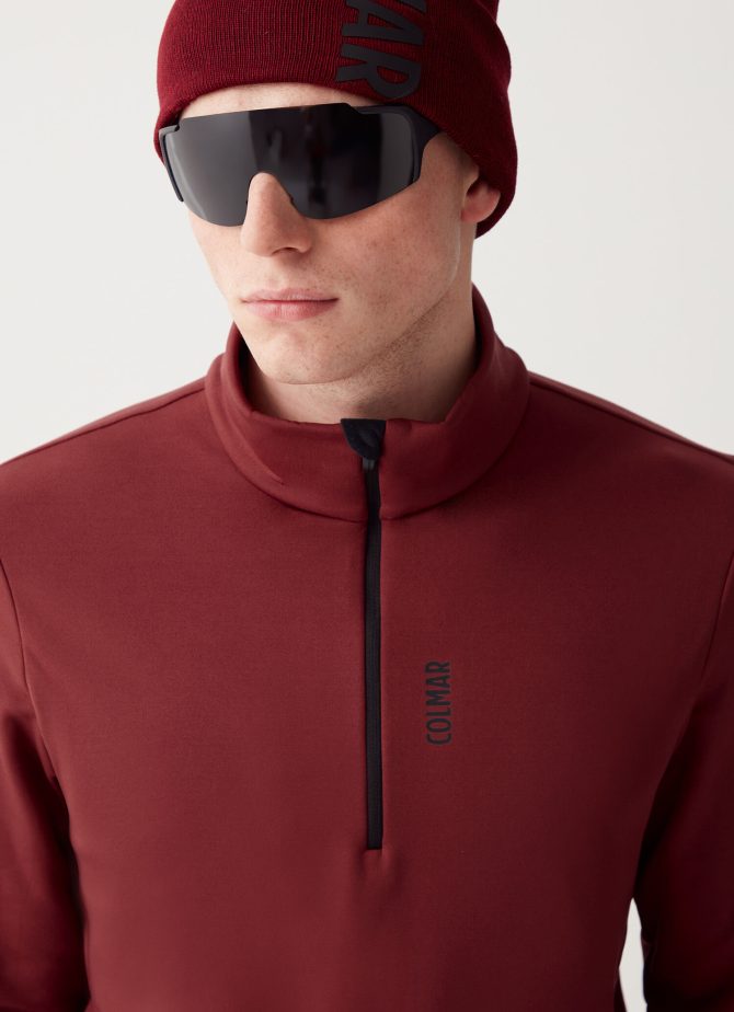 Half zip stretch fleece ski sweatshirt - Image 2