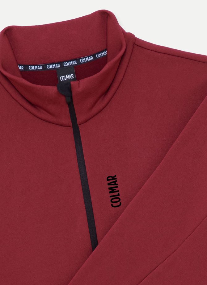 Half zip stretch fleece ski sweatshirt - Image 6