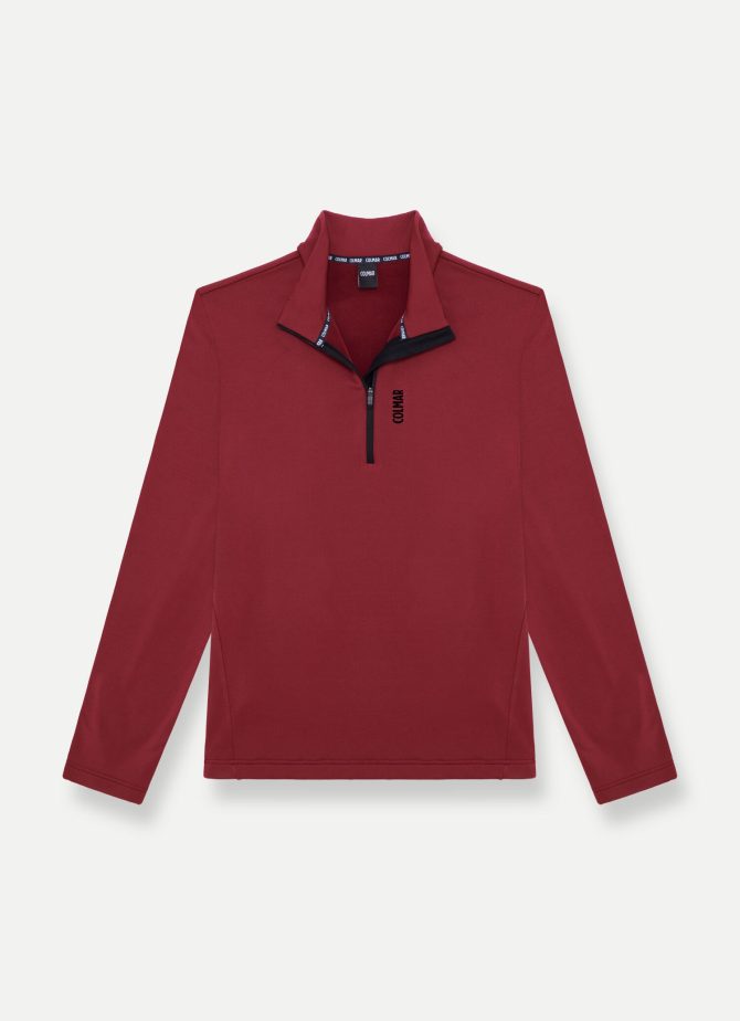 Half zip stretch fleece ski sweatshirt - Image 4