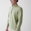 Half zip stretch fleece ski sweatshirt - Image 3