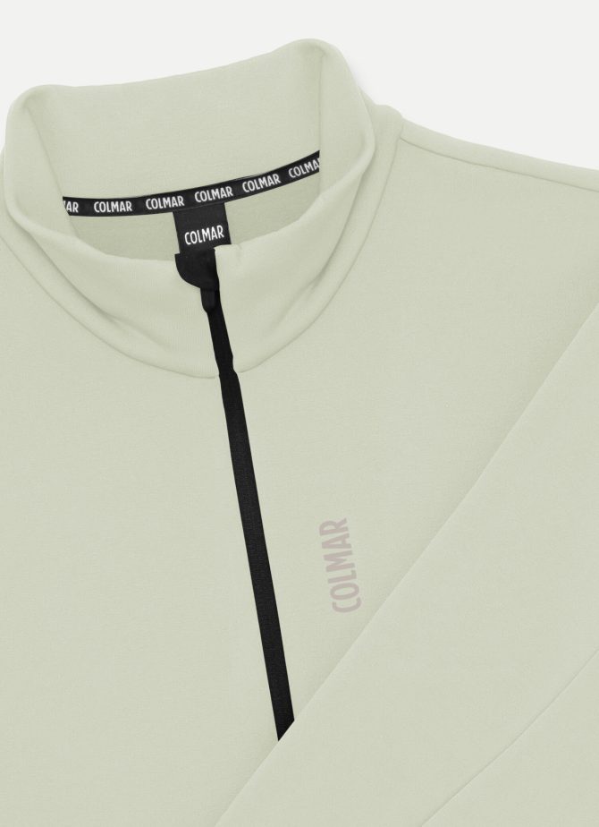 Half zip stretch fleece ski sweatshirt - Image 6
