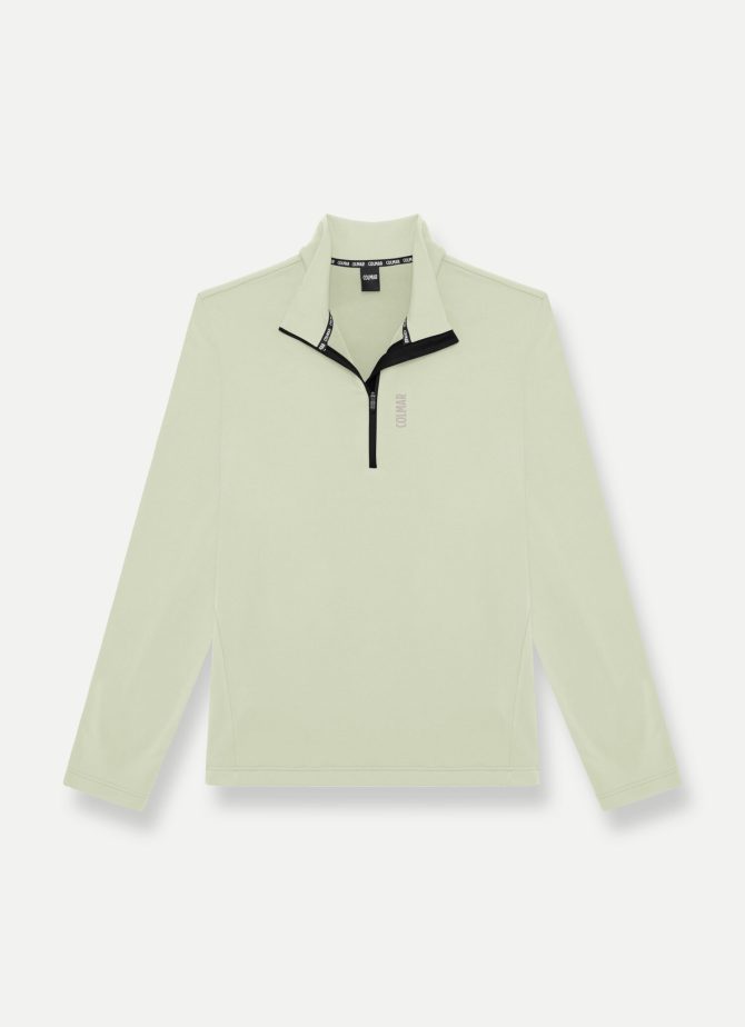 Half zip stretch fleece ski sweatshirt - Image 4