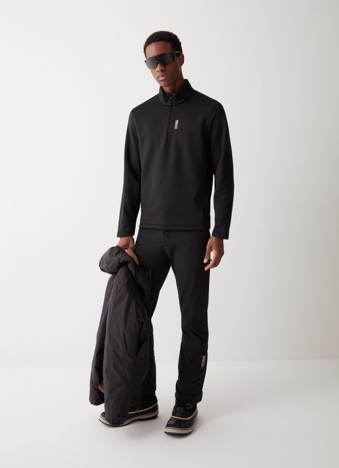 Half zip stretch fleece ski sweatshirt - Image 2