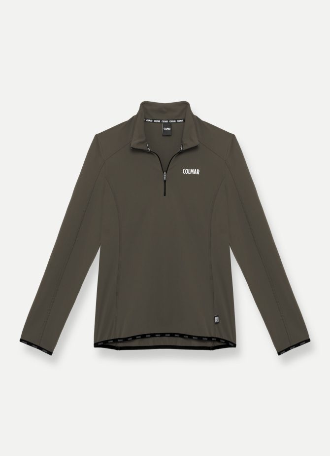 Half-zip technical ski sweater - Image 4