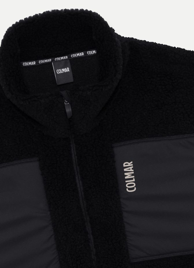 Teddy-effect full-zip gilet - Image 6