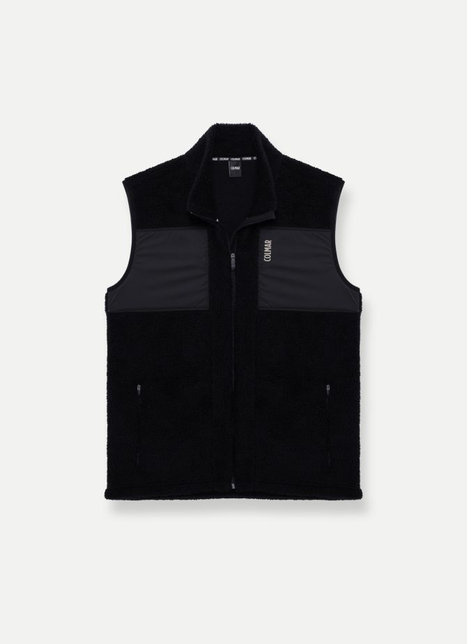 Teddy-effect full-zip gilet - Image 4
