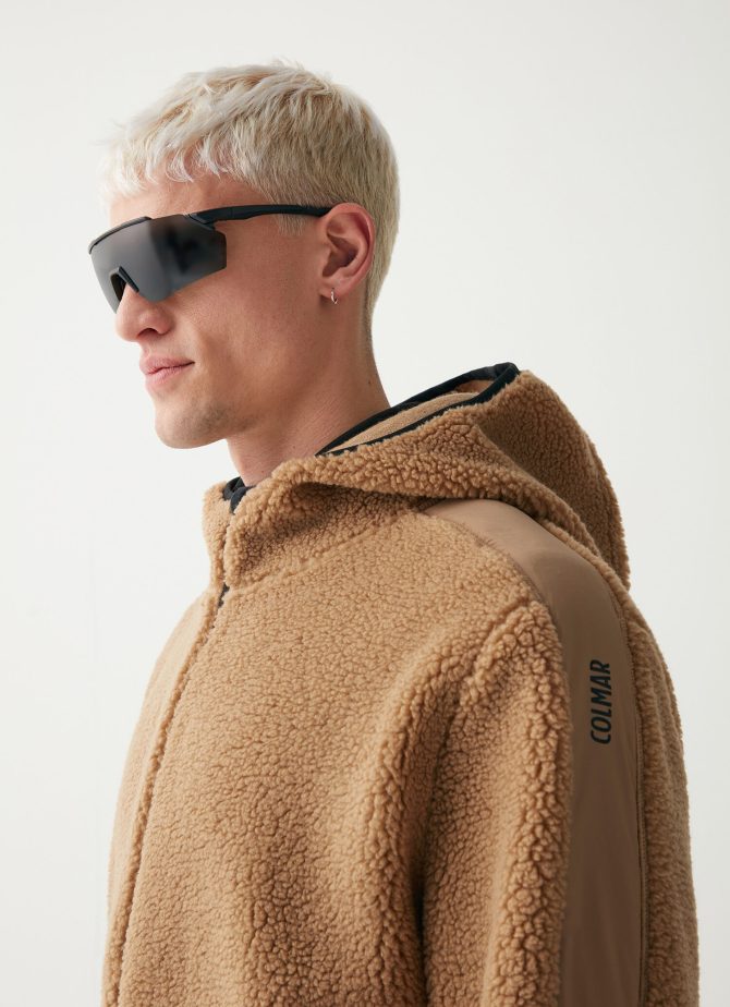 Full-zip teddy-effect hoody - Image 2