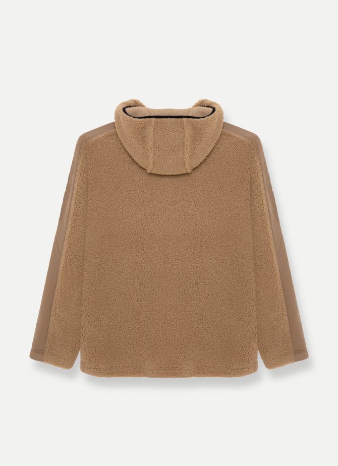 Full-zip teddy-effect hoody - Image 5