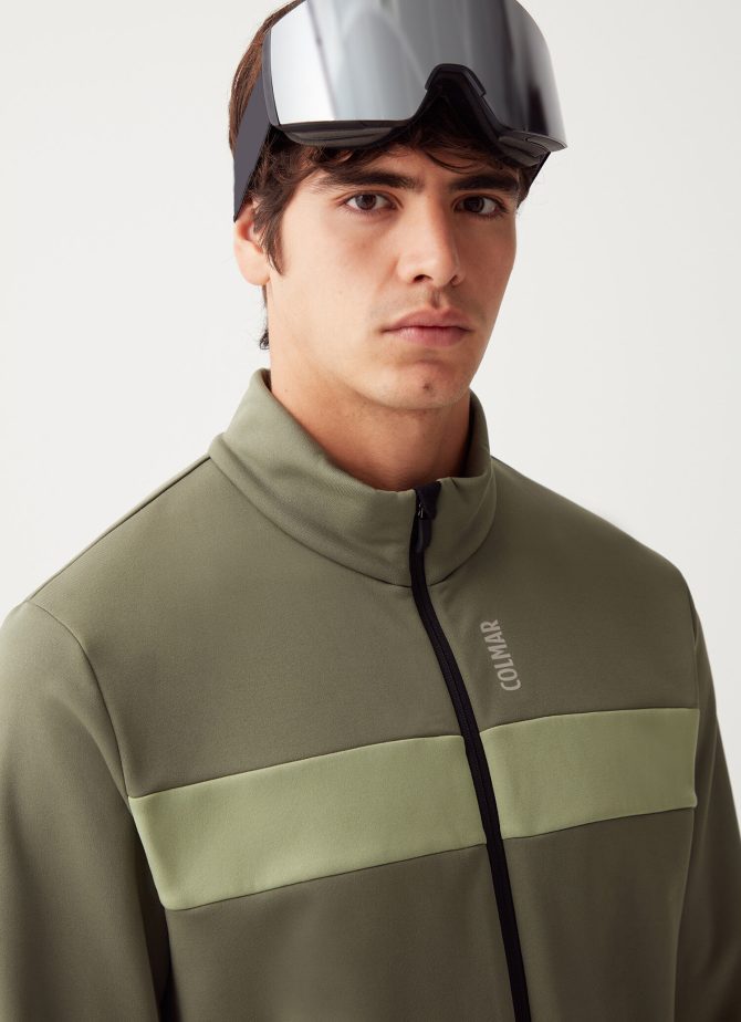 Stretch fleece full zip ski sweatshirt - Image 3