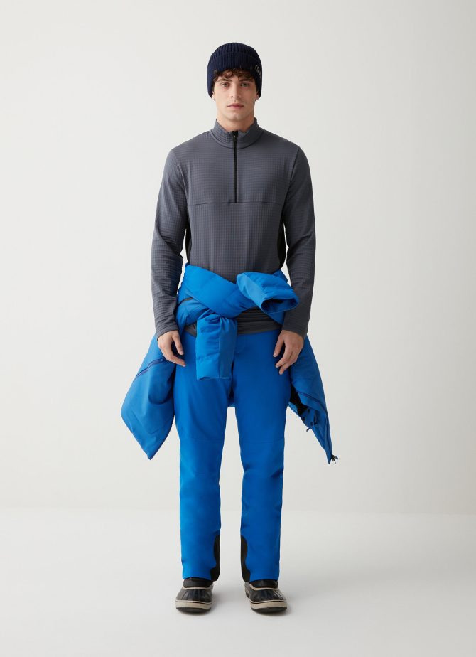 Waffle-effect stretch ski sweatshirt - Image 3