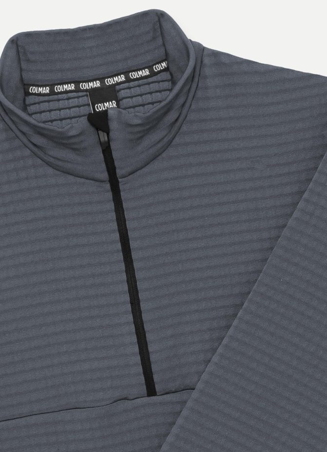 Waffle-effect stretch ski sweatshirt - Image 6