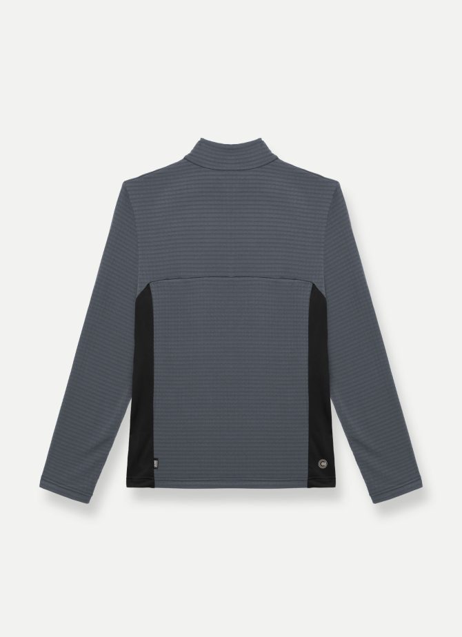 Waffle-effect stretch ski sweatshirt - Image 5