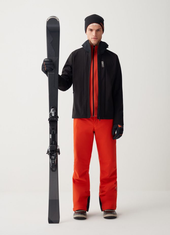 Full-zip waffle-effect stretch ski sweatshirt - Image 3