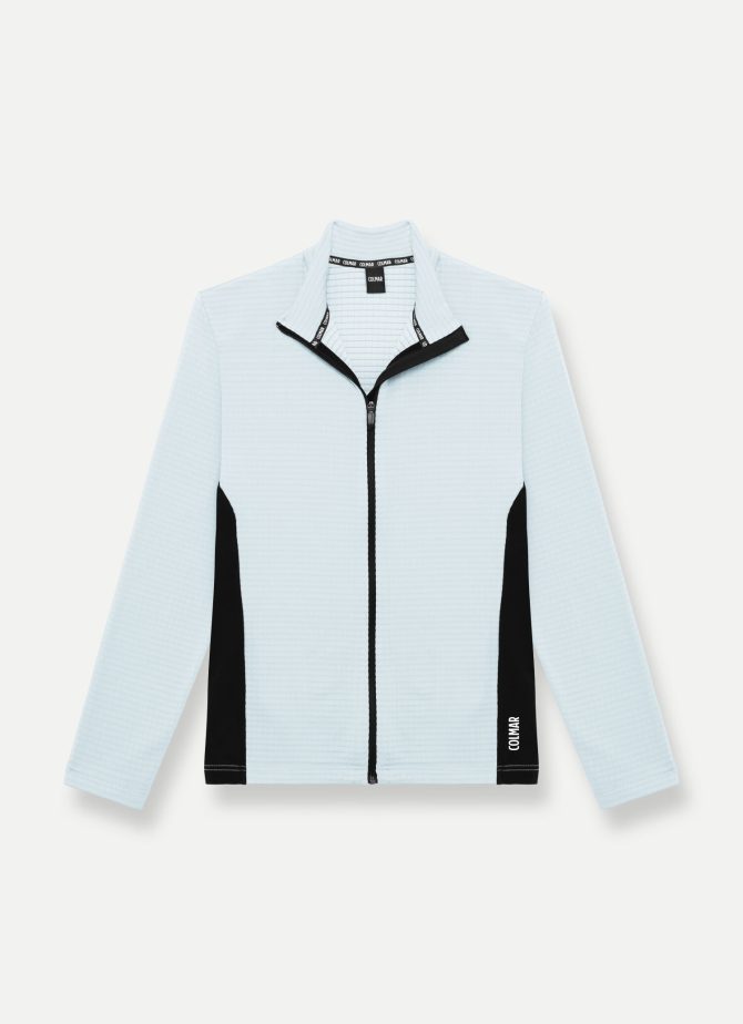 Full-zip waffle-effect stretch ski sweatshirt - Image 4