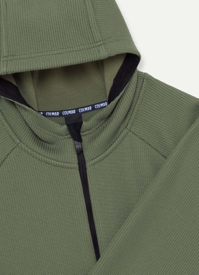 Tricot-effect full zip ski sweatshirt - Image 6