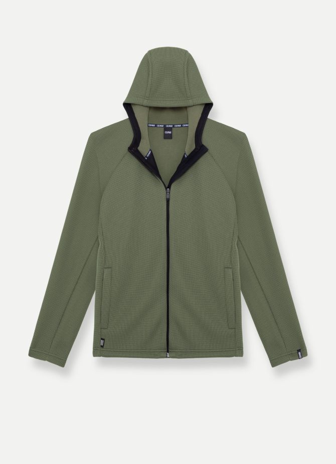 Tricot-effect full zip ski sweatshirt - Image 4