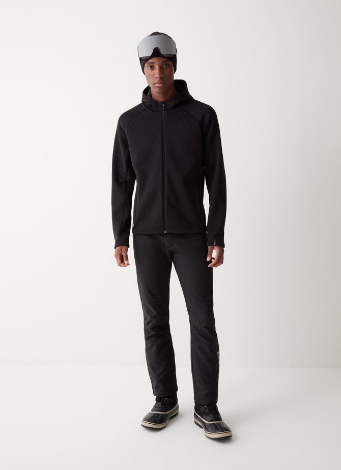 Tricot-effect full zip ski sweatshirt - Image 2