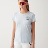 T-shirt with mountain drawing print