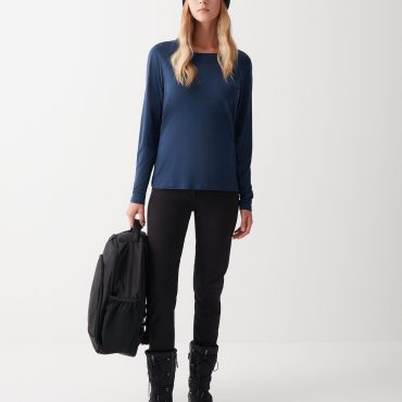 Long-sleeved T-shirt in jersey