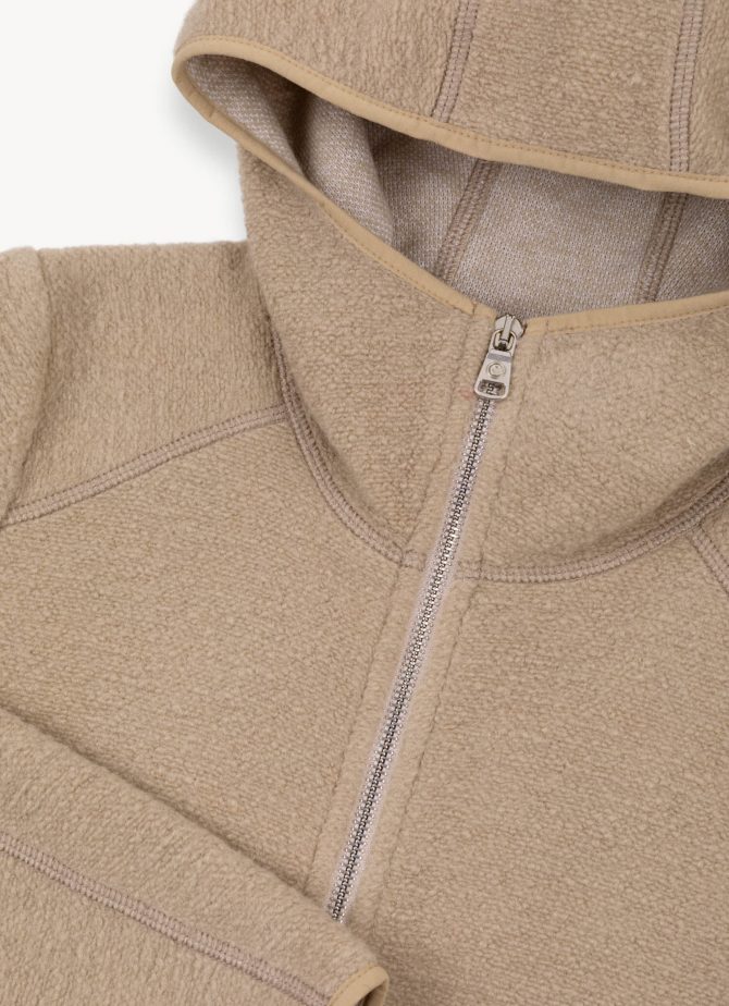 Wool blend hooded sweatshirt - Image 6