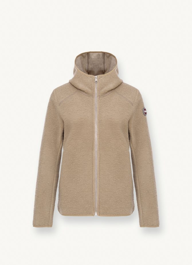 Wool blend hooded sweatshirt - Image 4