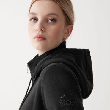 Full zip sweatshirt with hood