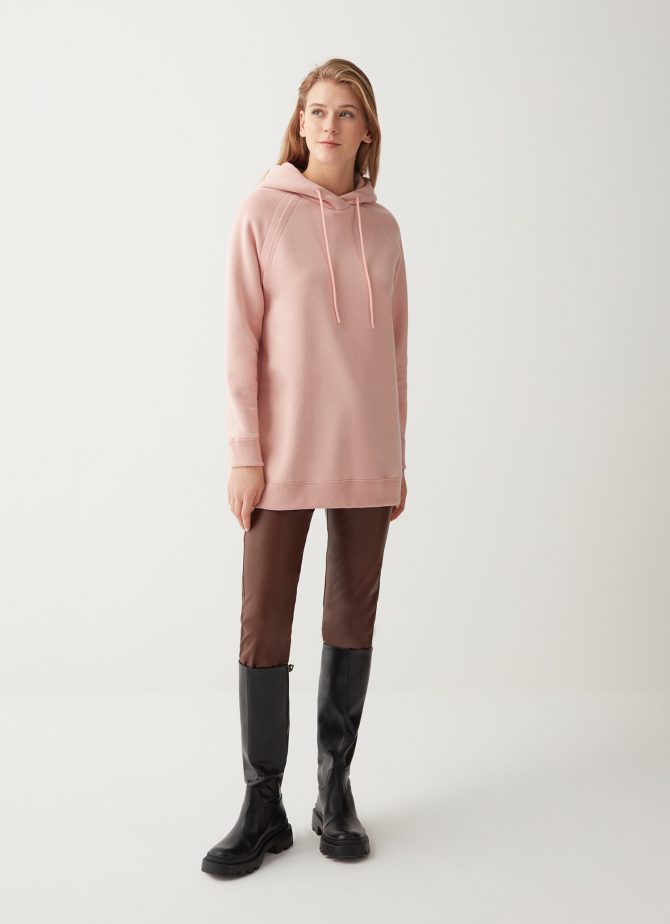 Hooded oversized sweatshirt