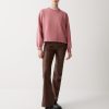 Round-neck sweatshirt with drawstring at the hem - Image 2