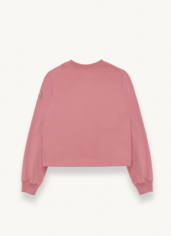Round-neck sweatshirt with drawstring at the hem - Image 5