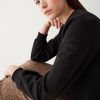 Round-neck sweatshirt with drawstring at the hem - Image 2