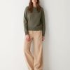 Round-neck sweatshirt with maxi glitter logo - Image 3
