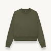 Round-neck sweatshirt with maxi glitter logo - Image 4