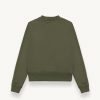 Round-neck sweatshirt with maxi glitter logo - Image 5