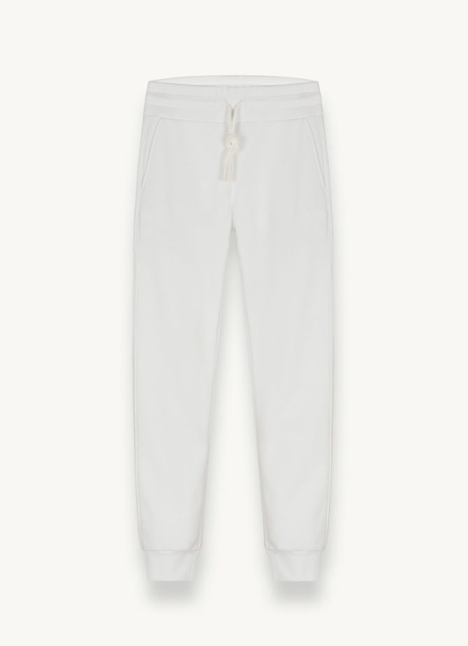 Fleece sweatpants with glitter logo - Image 4