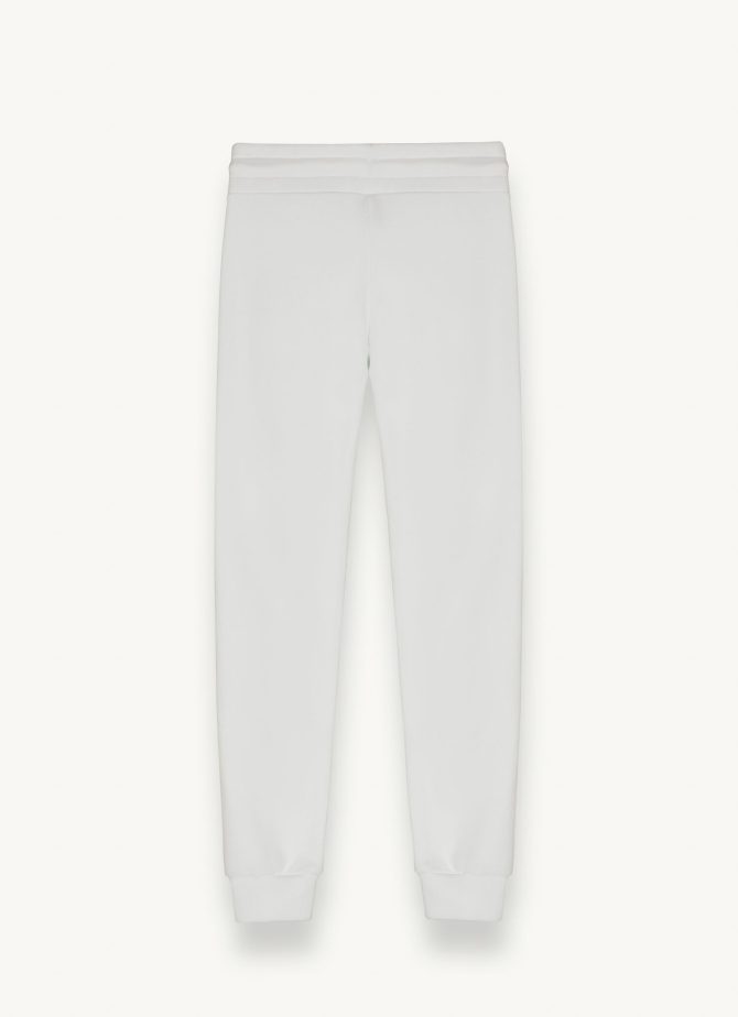 Fleece sweatpants with glitter logo - Image 5
