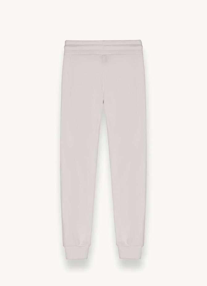 Fleece sweatpants with glitter logo - Image 5