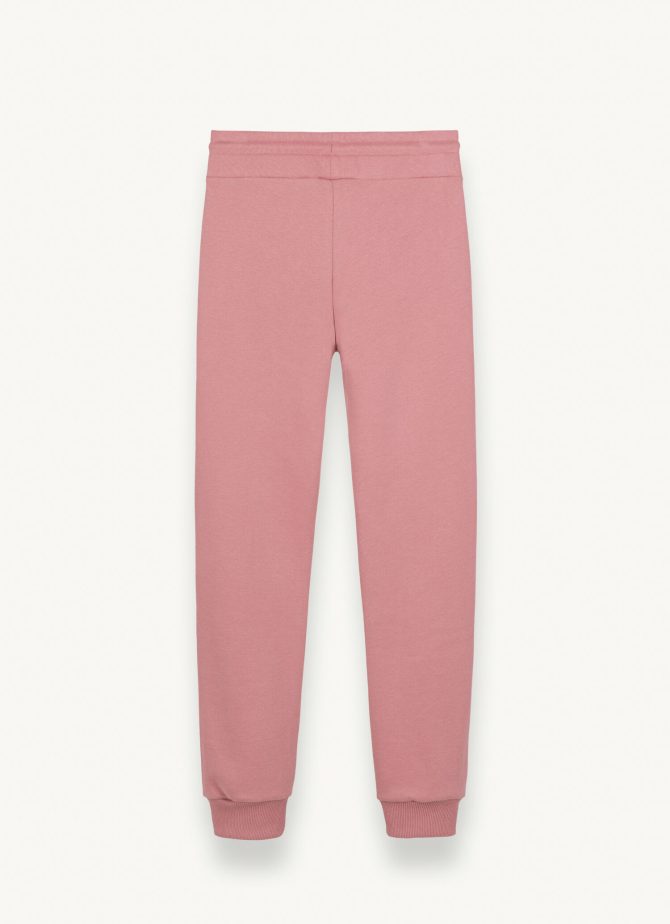 Fleece sweatpants with glitter logo - Image 5