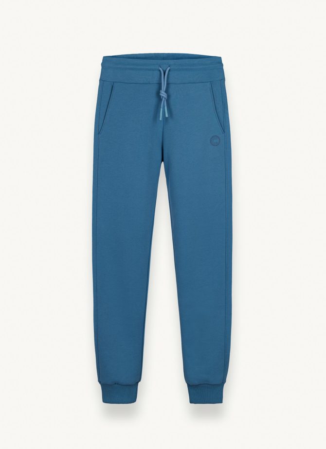 Fleece sweatpants with glitter logo - Image 4
