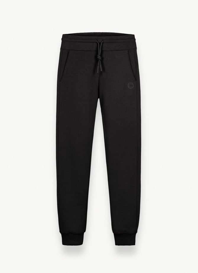 Fleece sweatpants with glitter logo - Image 4