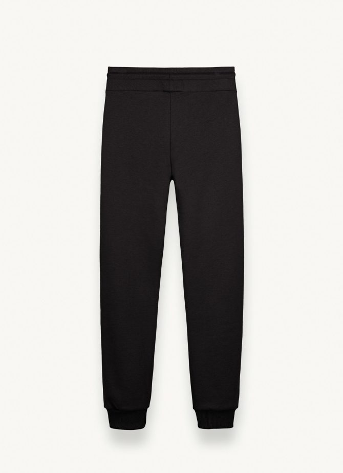 Fleece sweatpants with glitter logo - Image 5
