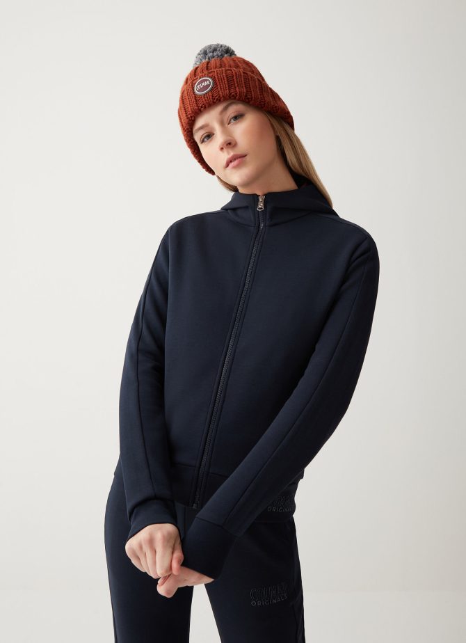 Full zip sweatshirt with pockets and hood - Image 3