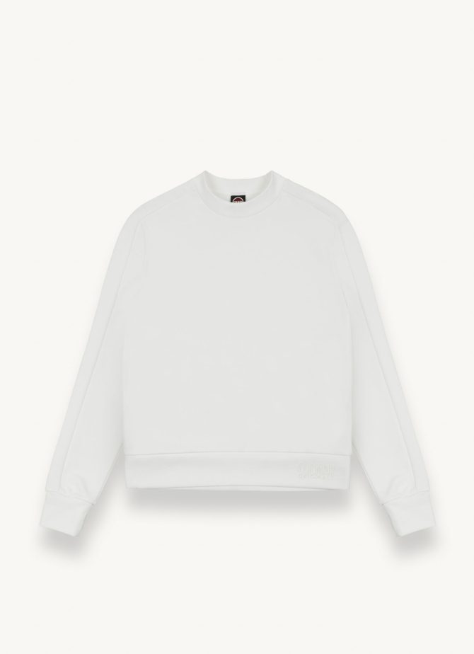 Crew-neck sweatshirt with glitter logo - Image 4