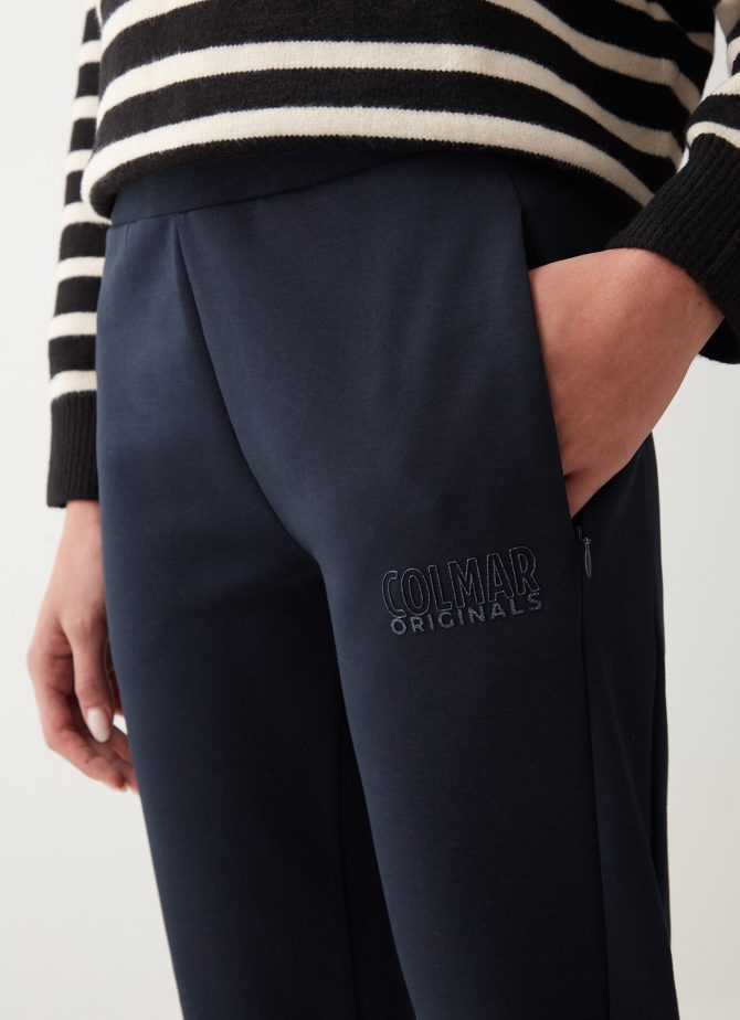 Interlock sweatpants with glitter logo - Image 3